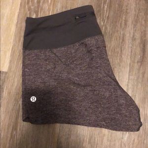 lululemon run time shorts🍋